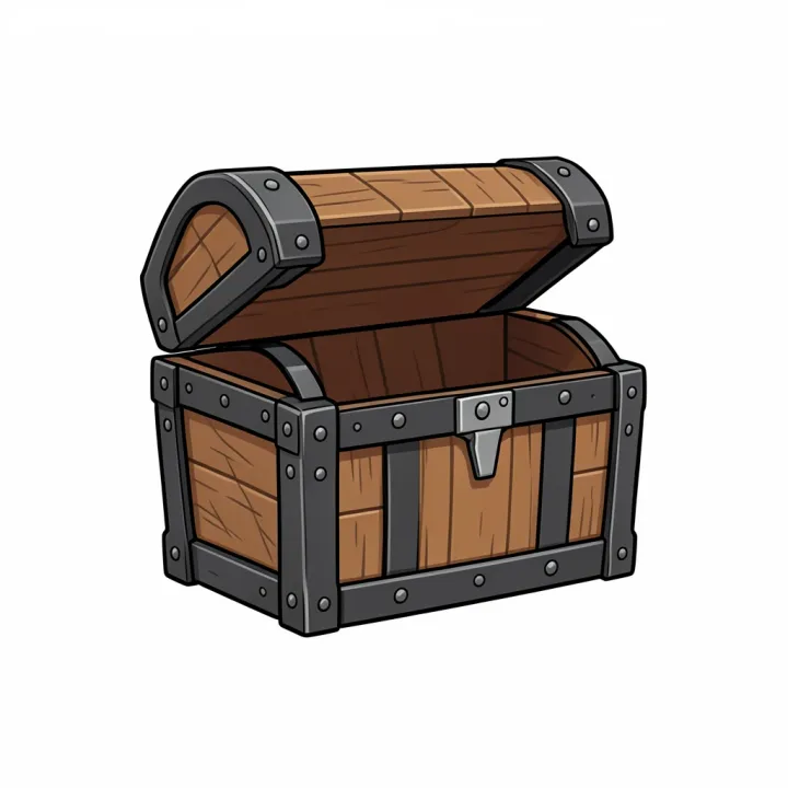 Input image for the treasure chest