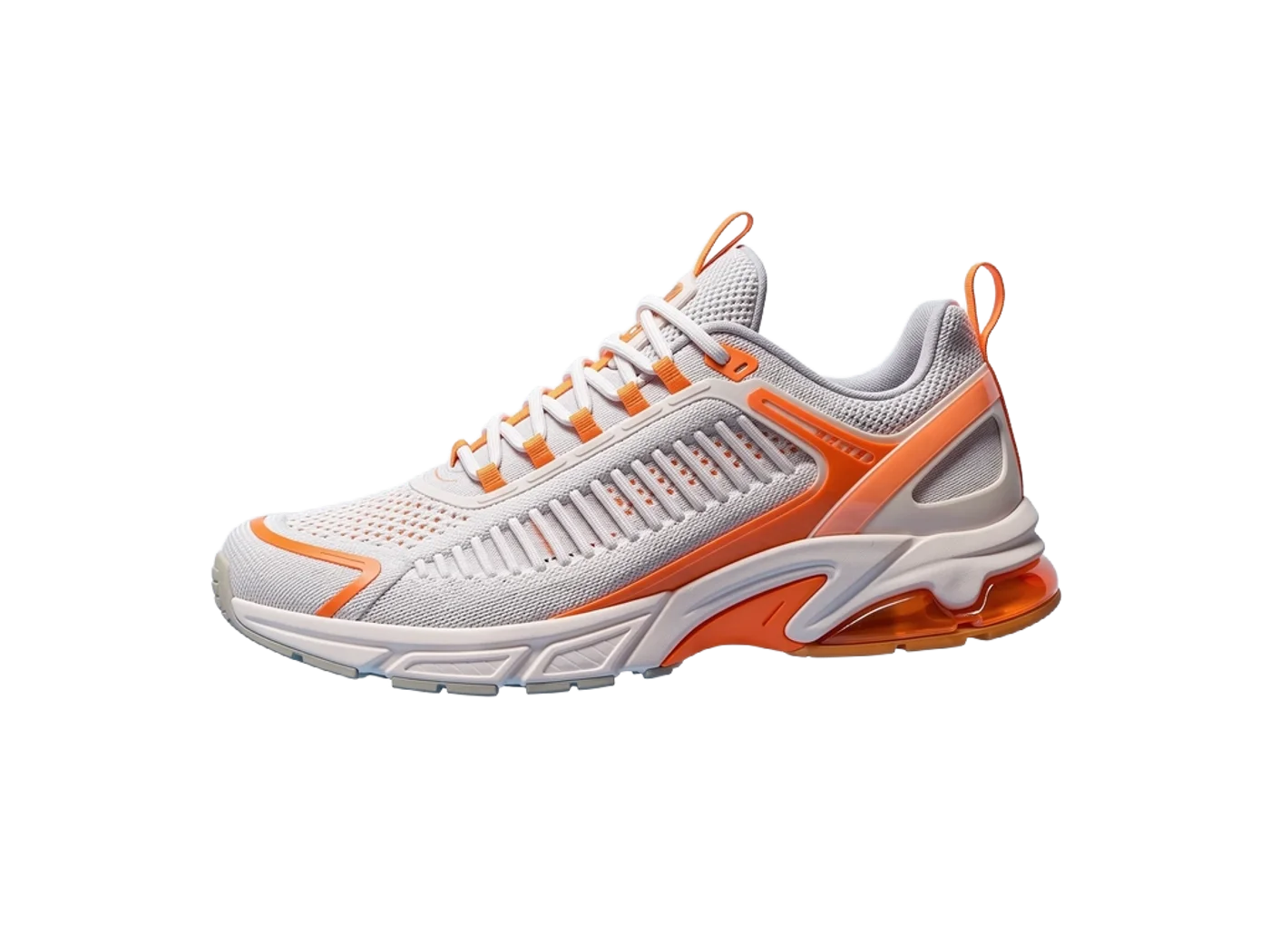 A knit sneaker, made into a 3D model from one product photo