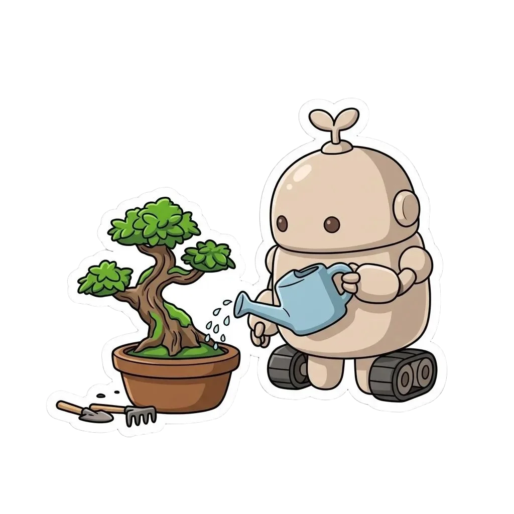 Die-cut sticker example result